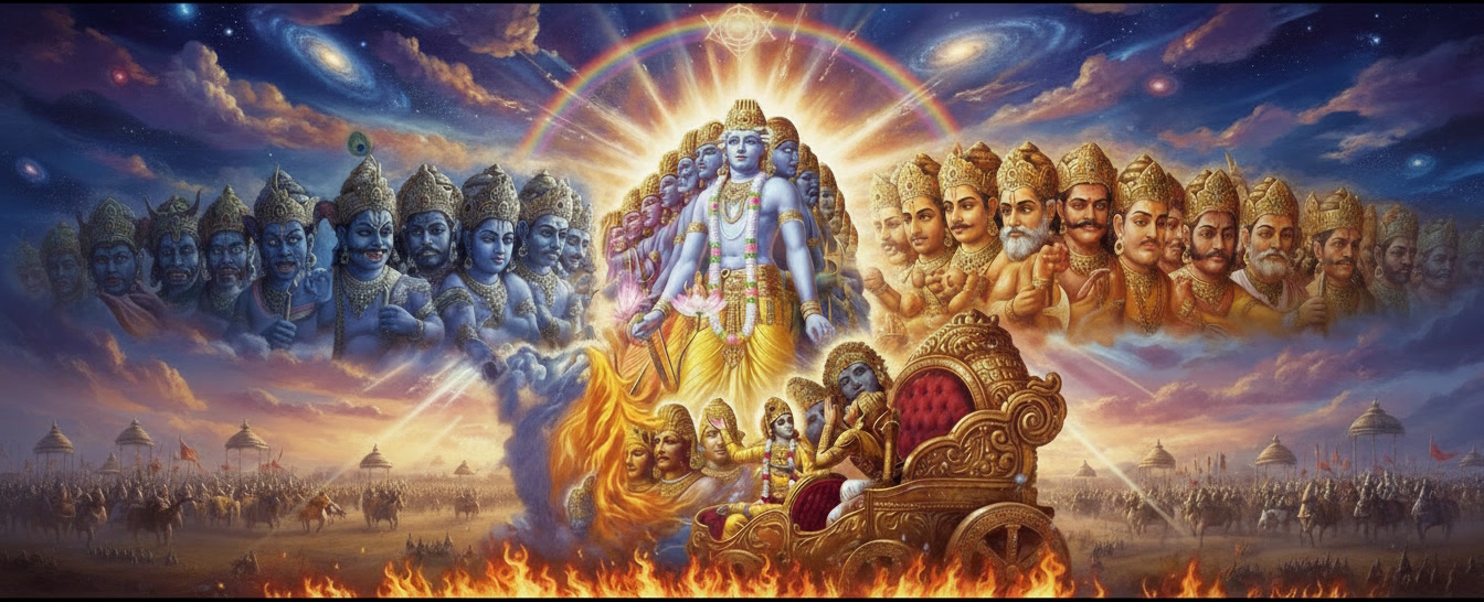 Bhagavad Gita Chapter 3 Verse 10 - The Divine Dialogue
